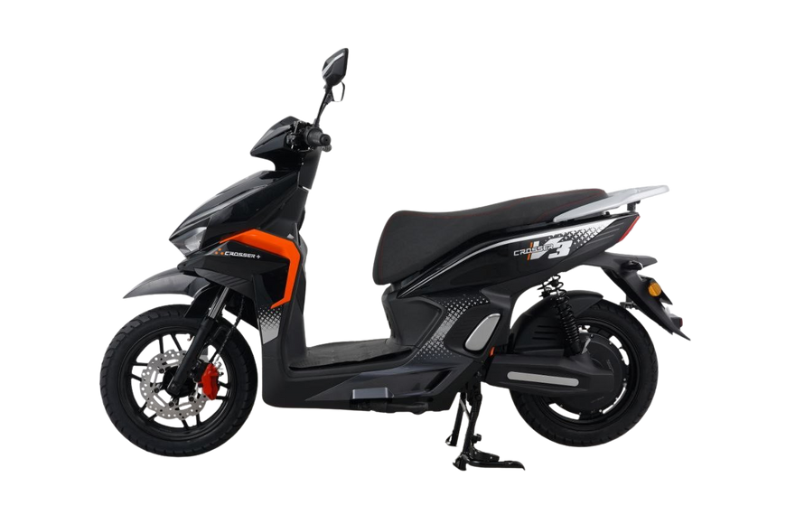 Электровелосипед Crosser V3 (2500W 72V/35Ah) 00-V3-Black фото