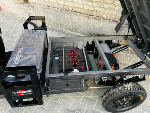 Вантажний електротрицикл Crosser CARGO 18 72V/58Ah/2000W 2026 Cargo18 фото