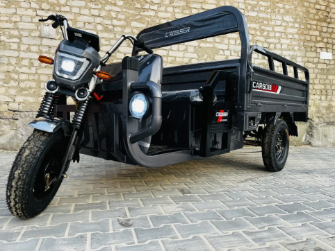 Вантажний електротрицикл Crosser CARGO 18 72V/58Ah/2000W 2026 Cargo18 фото