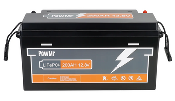 Акумулятор POWMR LiFePO4 12.8V 200Ah літій-залізо-фосфатний (2560Wh) 00-253 фото