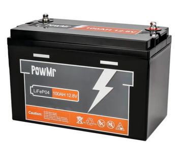 Акумулятор POWMR LiFePO4 12.8V 100Ah літій-залізо-фосфатний (1280Wh) 00-987 фото