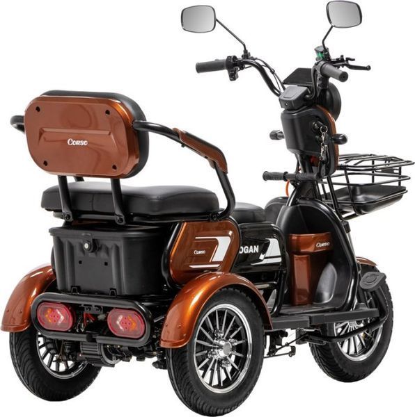 Электрический трицикл Corso Logan (1200W 72V/23Ah) corso-logan фото