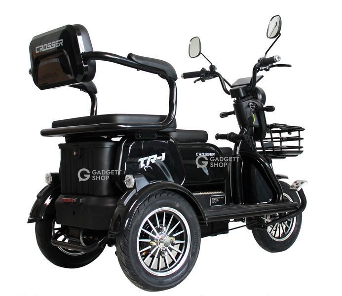 Електричний трицикл Crosser TR-1 (1500W, 72V, 24Ah)  00-742 фото