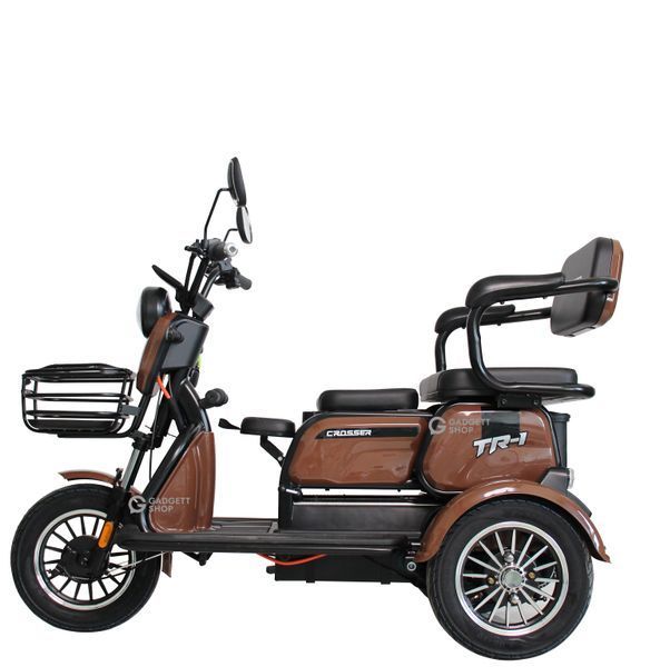 Електричний трицикл Crosser TR-1 (1500W, 72V, 24Ah)  00-745 фото