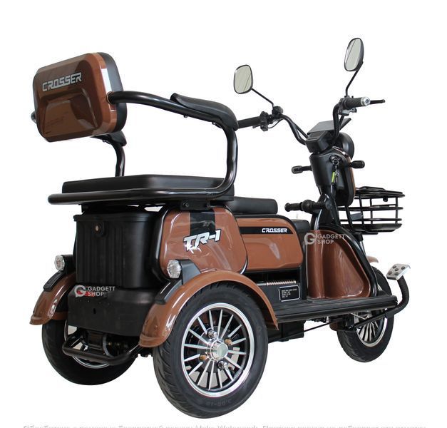 Електричний трицикл Crosser TR-1 (1500W, 72V, 24Ah)  00-745 фото