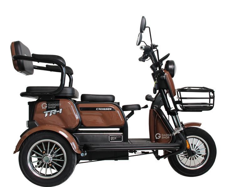 Електричний трицикл Crosser TR-1 (1500W, 72V, 24Ah)  00-745 фото
