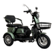 Електричний трицикл Corso &laquo;Atlantic&raquo; TL-675592 (1) + 1 ЯЩИК АКУМ, двигун 1200W, акумулятор 72V/23Ah, колеса 300-10 corso-atlantic-green фото