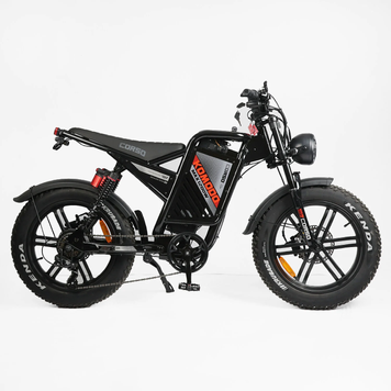 Електрофетбайк Corso &laquo;Komodo Max&raquo; 20" дюймів KM-84309 (1) рама сталева, двигун 1200W, акумулятор 60V21AH corso-komodo-red фото