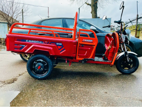 Вантажний електротрицикл Crosser CARGO 12 60V/32Ah/1000W 2025 00-322 фото