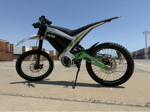 Електромотоцикл Crosser Thunder Pro (6600W 72V Li-ion 35Ah) байк 2025 08-888 фото