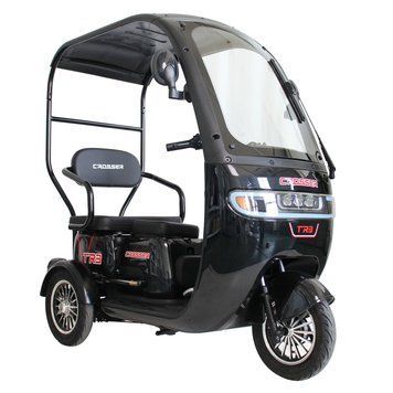 Электроскутер трехколесный Crosser TR3 (800W, 72V,20Ah) 00-114 фото