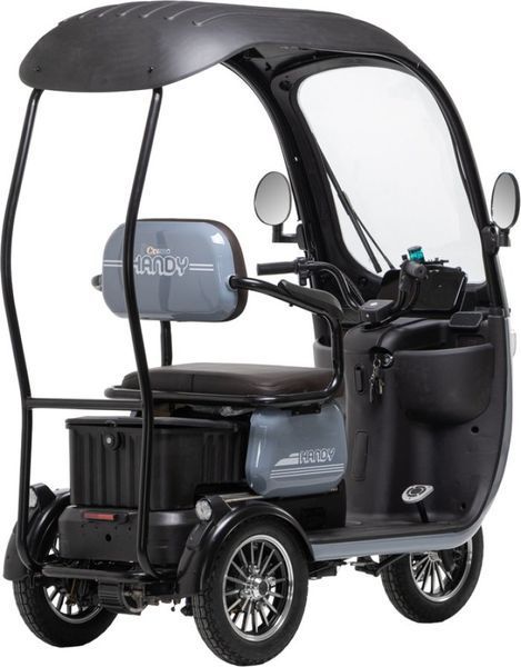 Електричний трицикл Corso &laquo;Handy&raquo;, двигун 800W, акумулятор 72V/20Ah, колеса 300-10, 0-886 фото