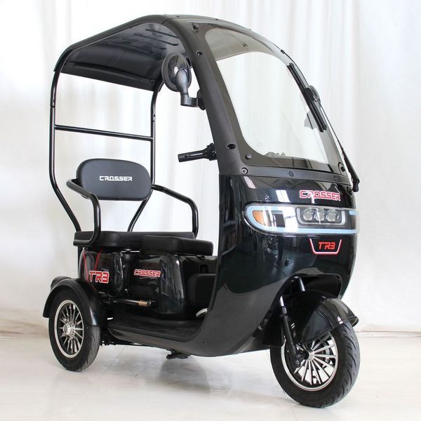 Электроскутер трехколесный Crosser TR3 (800W, 72V,20Ah) 00-114 фото