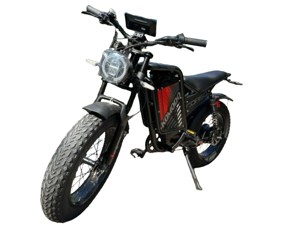 Электрофетбайк Corso "Komodo" 20" дюймов KM-77790 (1) рама стальная, электродвигатель 1000W, аккумулятор 48V18AH 00-351 фото