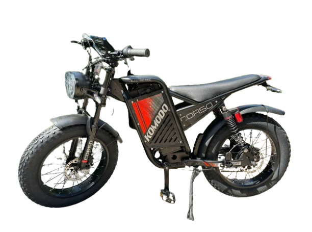 Электрофетбайк Corso "Komodo" 20" дюймов KM-77790 (1) рама стальная, электродвигатель 1000W, аккумулятор 48V18AH 00-351 фото