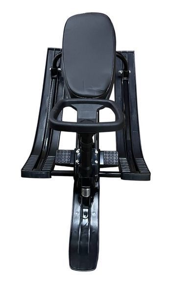 Дитячий снігокат Snow1 зі шнурком та амортизатором  snow-1-black фото