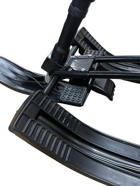 Дитячий снігокат Snow1 зі шнурком та амортизатором  snow-1-black фото