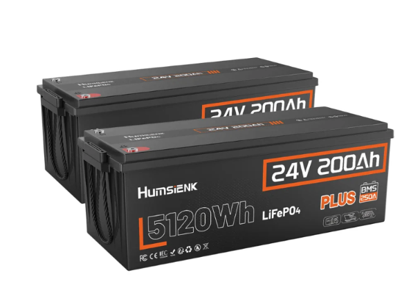 Акумулятор Humsienk ORIGIN LiFePO4 24V 200Ah Plus (BMS 250A) 09-111 фото