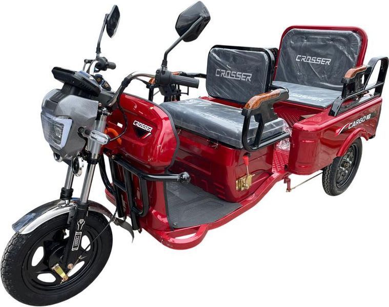 Електро трицикл вантажний Crosser CARGO 10 ( 60 V / 32 Ah / 1500 W) cargo-10 фото