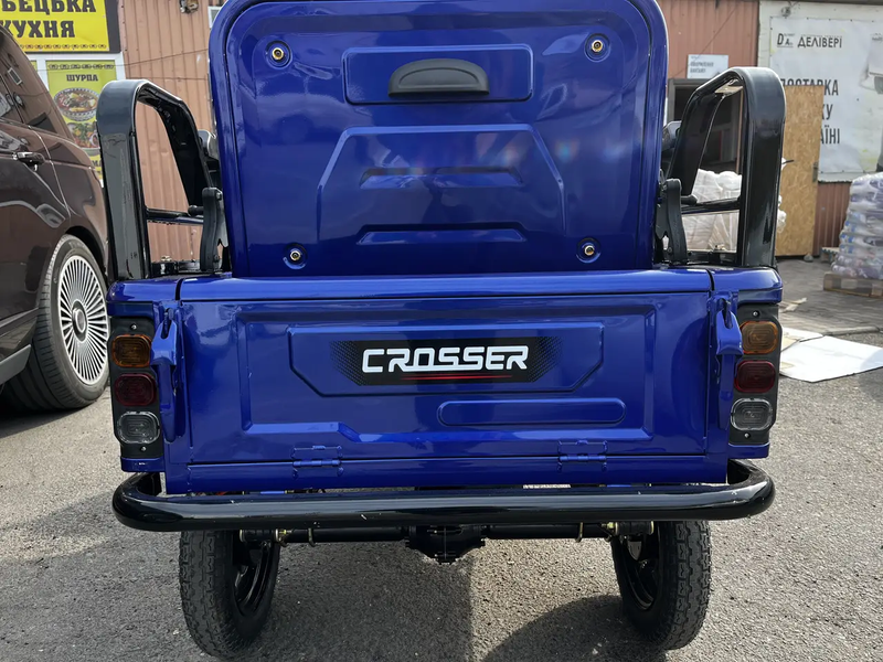 Електро трицикл вантажний Crosser CARGO 10 ( 60 V / 32 Ah / 1500 W) cargo-10 фото