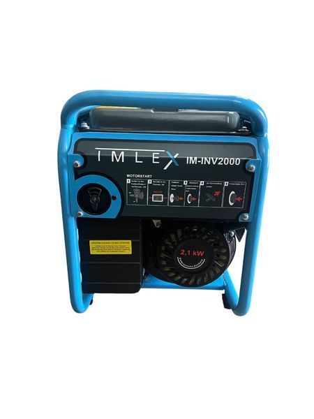 Інверторний бензиновий генератор IMLEX IM-INV 2000 (1.8 - 2,0 кВт) Німеччина  IMLEX фото