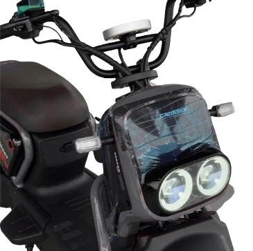 Електровелосипед Crosser CR-4 &ndash; 1200 Вт, 72V 24Ah, 10&rdquo;, до 65 км/год 00-850 фото