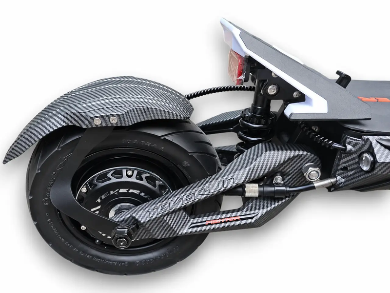 Електросамокат Teverun Fighter 11 60V 31.5Ah 2x1600W &mdash; двомоторний преміум електросамокат для дорослих, до 85 км/год, запас ходу до 80 км 00-545 фото