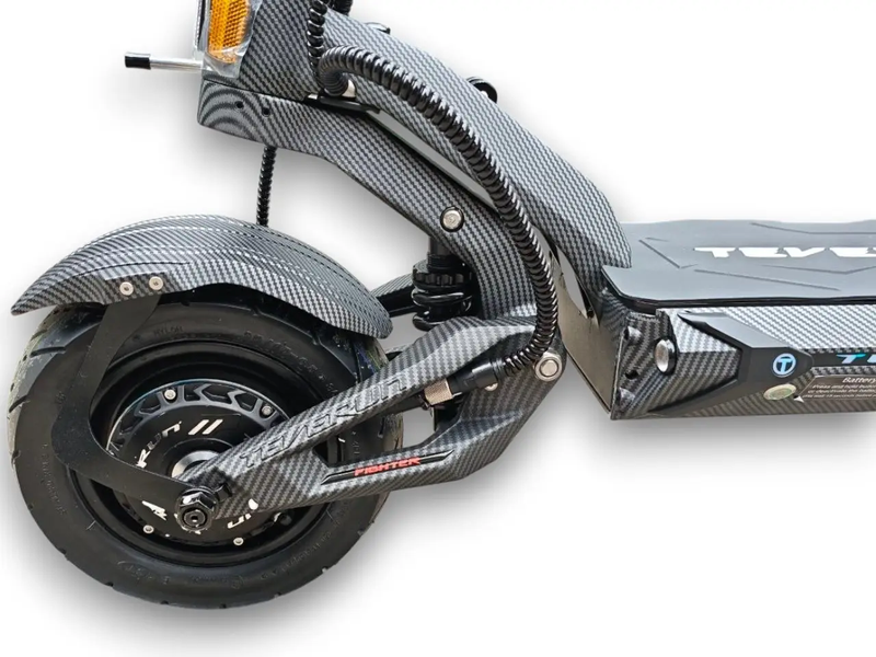 Електросамокат Teverun Fighter 11 60V 31.5Ah 2x1600W &mdash; двомоторний преміум електросамокат для дорослих, до 85 км/год, запас ходу до 80 км 00-545 фото