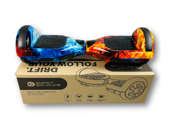 Гіроборд Smart Balance 6.5 inch Вогонь та Лід 6.5/Fire фото