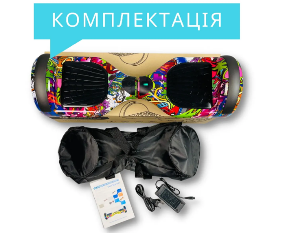 Гіроборд Smart Balance 6.5 inch Вогонь та Лід 6.5/Fire фото