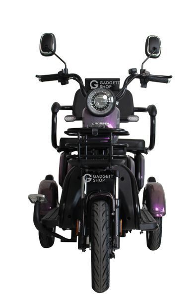 Електроскутер триколісний Crosser TR1 LFP 1500W LiFePo4 30AH  tr1-lfp-violet фото