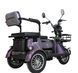 Електроскутер триколісний Crosser TR1 LFP 1500W LiFePo4 30AH  tr1-lfp-violet фото 3