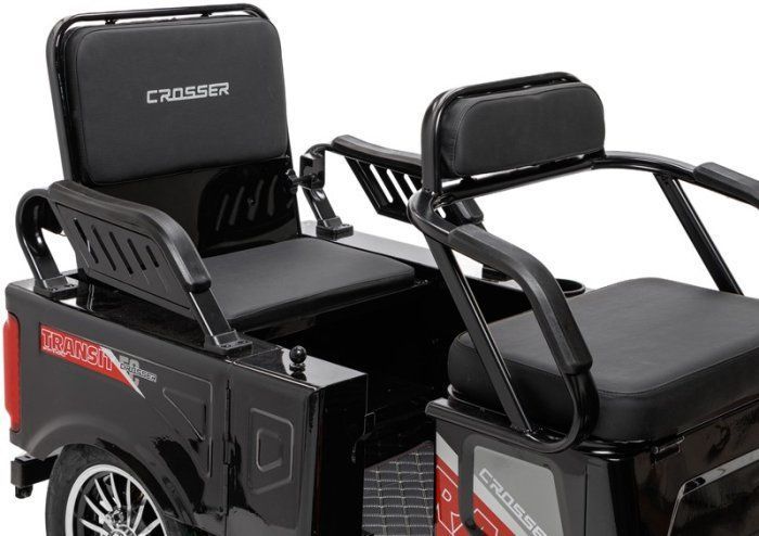 Електровелосипед Crosser Transit TR5 &ndash; 1200 Вт, 72V 24Ah, 10&rdquo;, до 35 км/год 00-636 фото