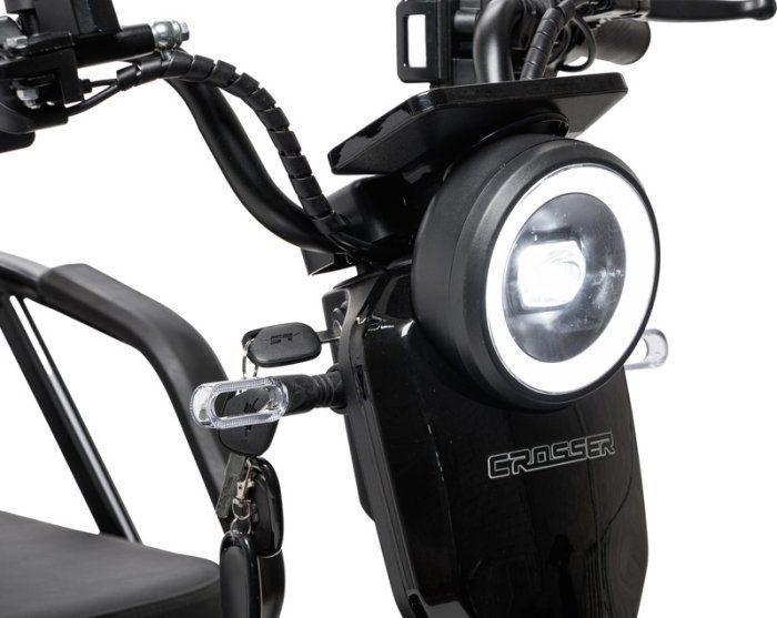 Електровелосипед Crosser Transit TR5 &ndash; 1200 Вт, 72V 24Ah, 10&rdquo;, до 35 км/год 00-636 фото