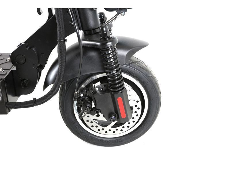 Електросамокат Crosser T4 Air 10 inch (12,5Ah) + сидіння Black T4/02 фото