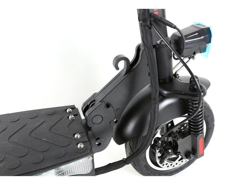 Електросамокат Crosser T4 Air 10 inch (12,5Ah) + сидіння Black T4/02 фото