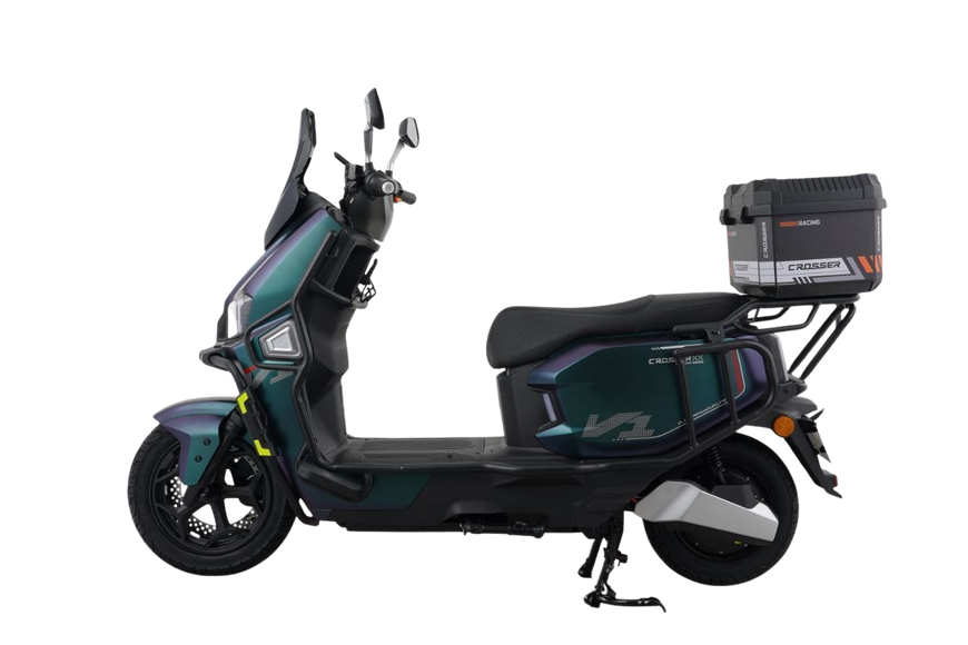 Електровелосипед V-1 PRO (2000W 76,8V30Аh) - Хамелион 00-V1-green-LifePo4 фото