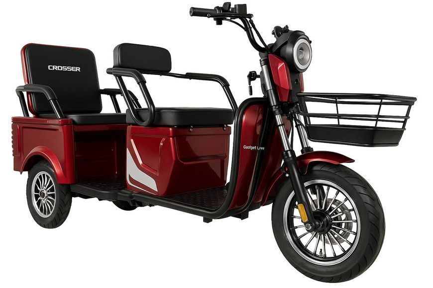 Електровелосипед Crosser Transit TR5 &ndash; 1200 Вт, 72V 24Ah, 10&rdquo;, до 35 км/год 00-636 фото