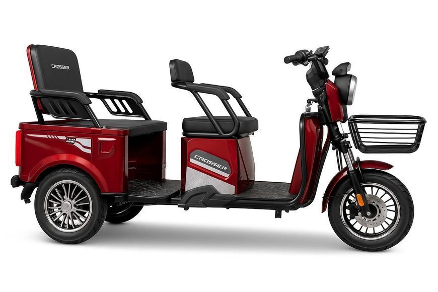 Електровелосипед Crosser Transit TR5 &ndash; 1200 Вт, 72V 24Ah, 10&rdquo;, до 35 км/год 00-636 фото