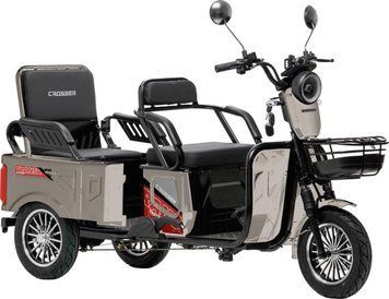 Електровелосипед Crosser Transit TR5 &ndash; 1200 Вт, 72V 24Ah, 10&rdquo;, до 35 км/год 00-636 фото