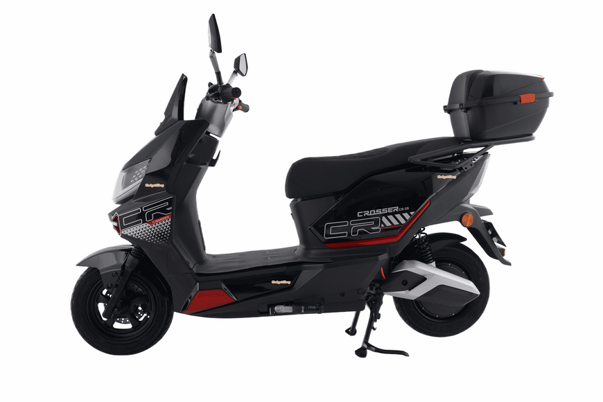 Електровелосипед CR-20 PRO (2500W 76,8V30Ah) з літій-залізо-фосфатним акумулятором 01-CR-20-Black фото