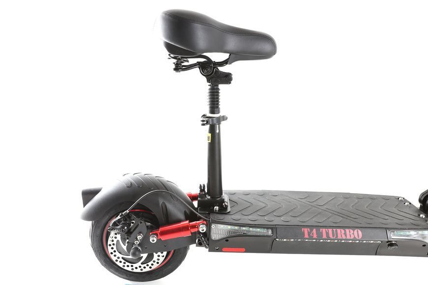 Електросамокат Crosser T4 TURBO Air 10 inch (15Ah) + сидіння Black T4TURBO/02	 фото