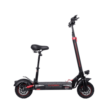Электросамокат Crosser T4 TURBO Sport Air 10 inch (15Ah) + сиденье Black T4TURBO/S2 фото