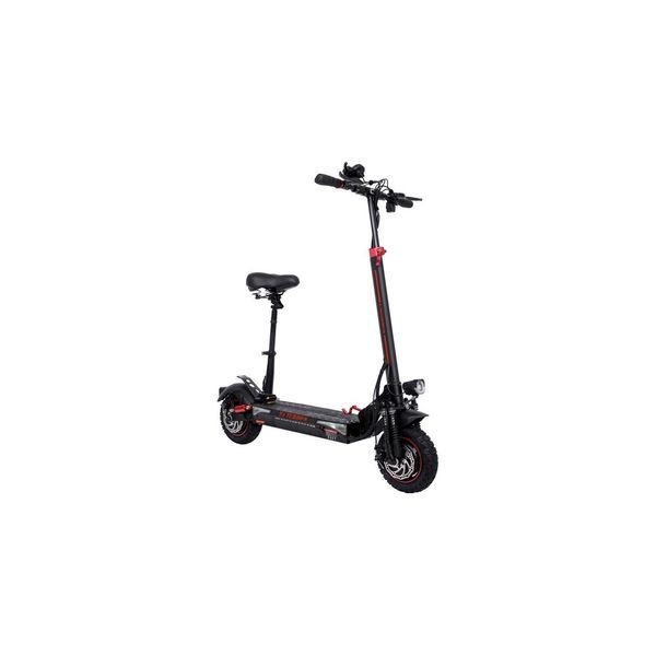 Електросамокат Crosser T4 TURBO Sport Air 10 inch (15Ah) + сидіння Black T4TURBO/S2 фото