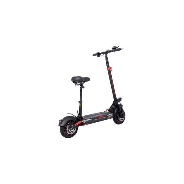 Електросамокат Crosser T4 TURBO Sport Air 10 inch (15Ah) + сидіння Black T4TURBO/S2 фото
