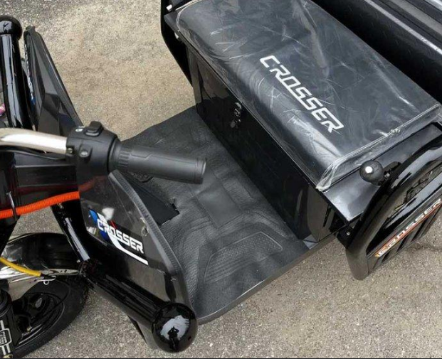 Вантажний електротрицикл Crosser CARGO 16 60V/45Ah/2000W 2026 00-338 фото