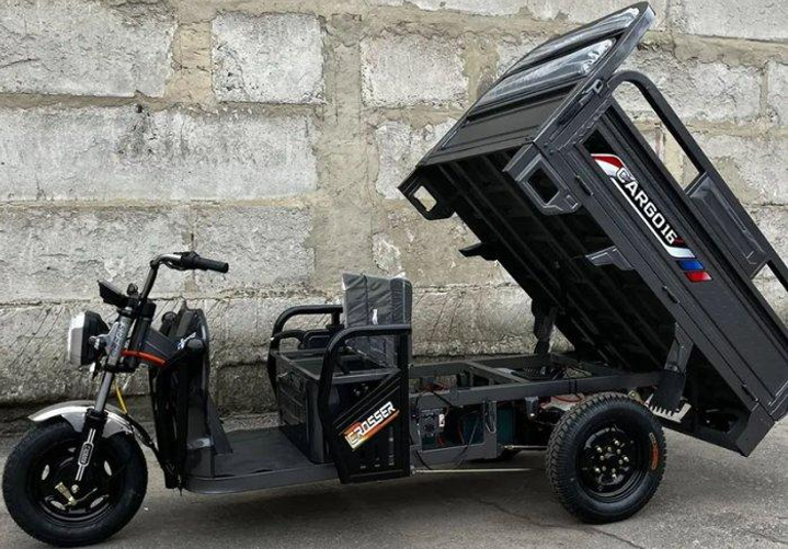 Вантажний електротрицикл Crosser CARGO 16 60V/45Ah/2000W 2026 00-338 фото