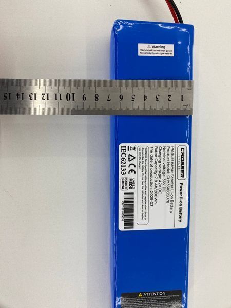Акумуляторна батарея Li-ion 36V 7.8ah для Kugoo S3/S3 PRO (1 фішка) 36v-7.8 фото