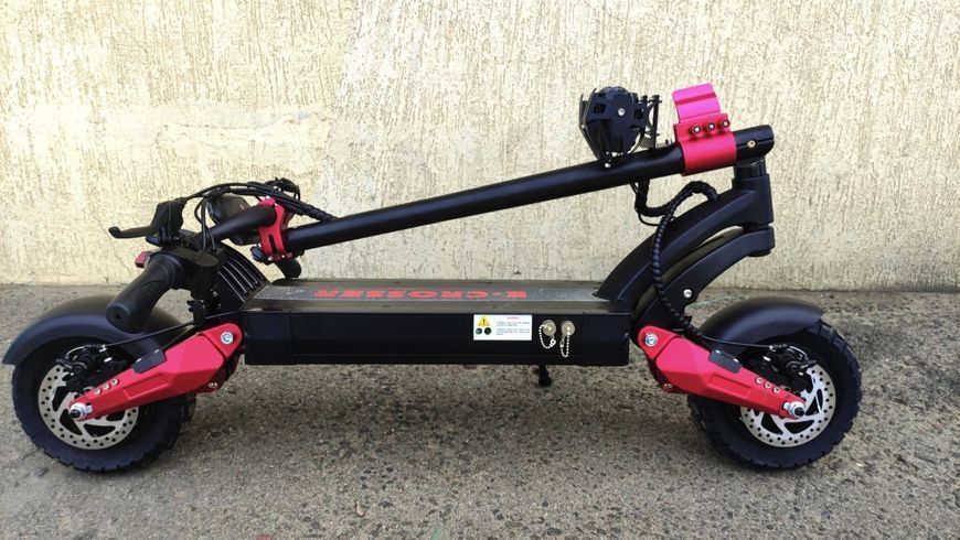 Електросамокат Crosser Dominator 10" 60V (2 мотора) E9/UA3 фото